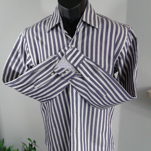 Men designer  long sleeve shirt by No no Maldonado - Picture 1 of 8